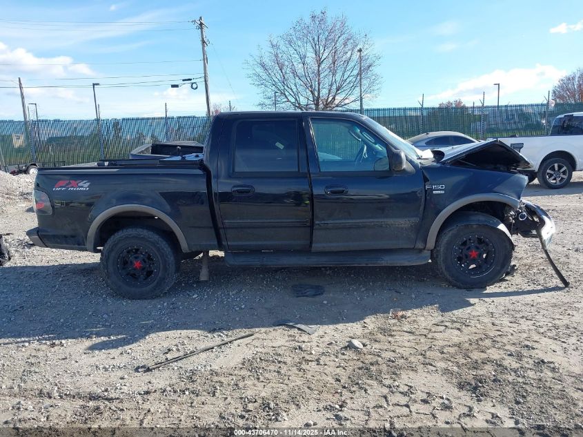 2003 Ford F-150 Lariat/Xlt VIN: 1FTRW08L03KD85217 Lot: 43706470
