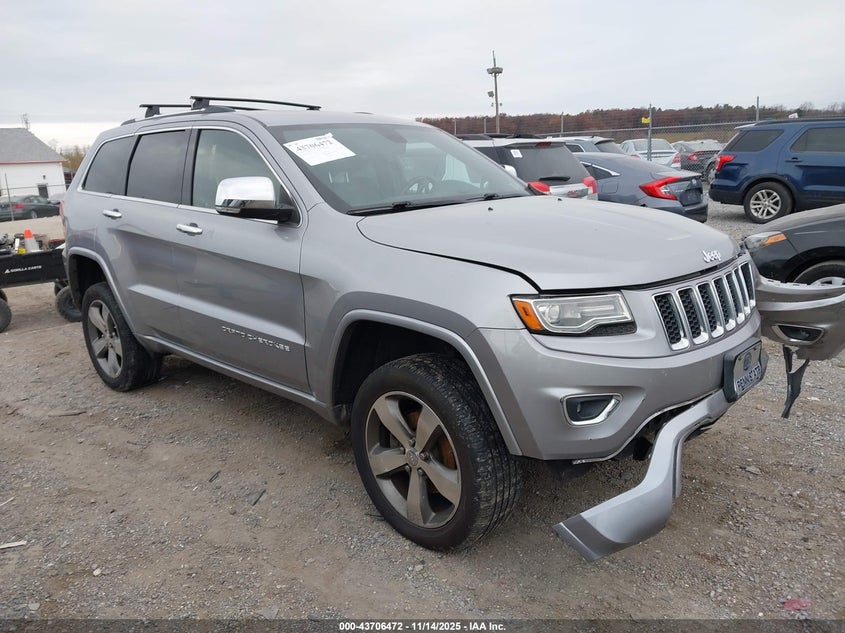 1C4RJFCG9EC179015 2014 Jeep Grand Cherokee Overland auction photo 1