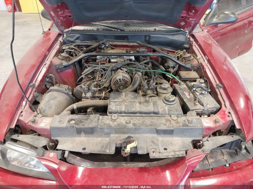 1997 Ford Mustang Gt VIN: 1FALP45X0VF173128 Lot: 43706486