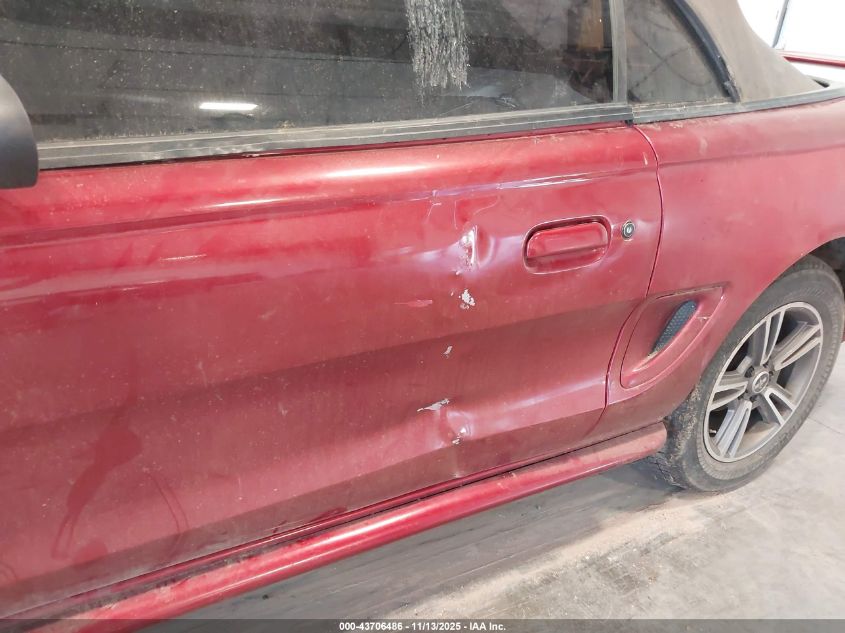 1997 Ford Mustang Gt VIN: 1FALP45X0VF173128 Lot: 43706486