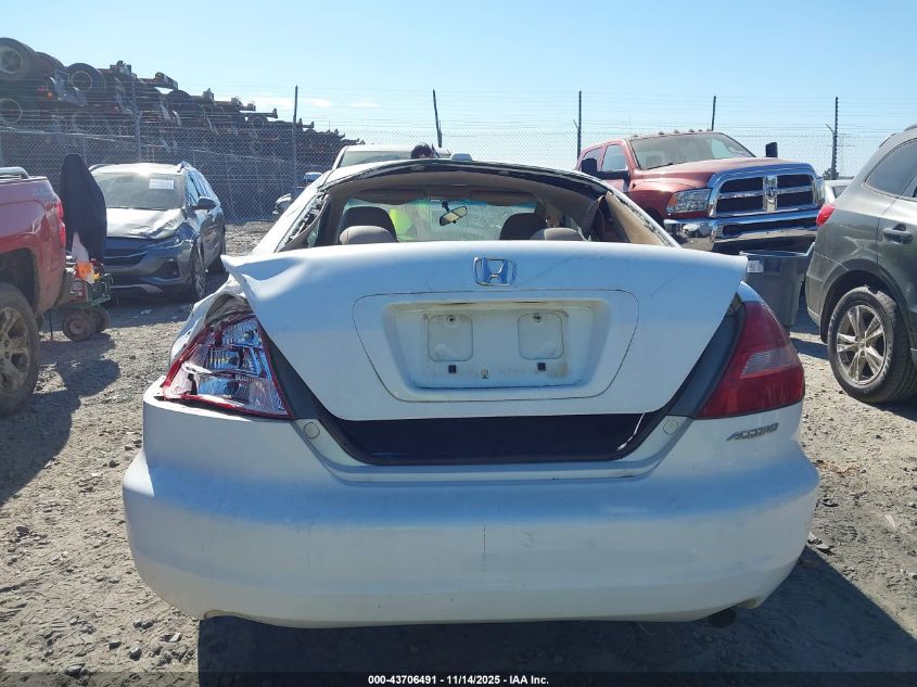 2005 Honda Accord 2.4 Ex VIN: 1HGCM726X5A003485 Lot: 43706491