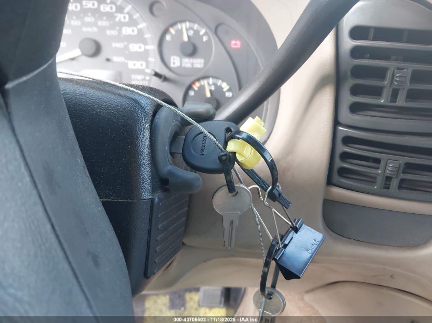 2005 Chevrolet Astro VIN: 1GNDM19X65B115992 Lot: 43706503