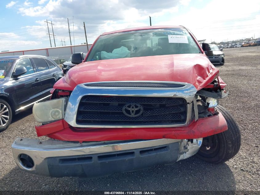 2008 Toyota Tundra Sr5 5.7L V8 VIN: 5TFEV54198X054570 Lot: 43706504