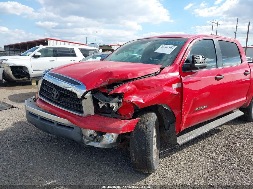 2008 Toyota Tundra Sr5 5.7L V8 VIN: 5TFEV54198X054570 Lot: 43706504