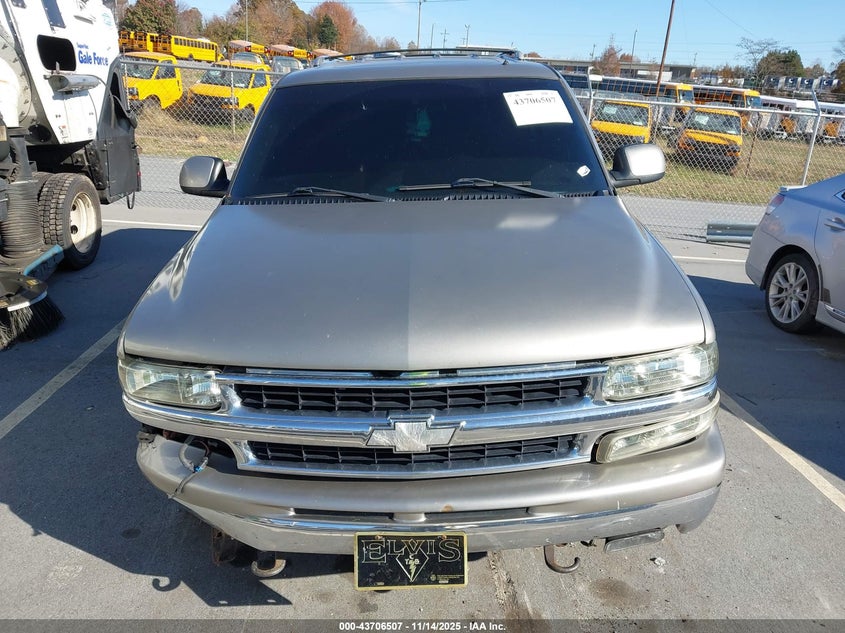 2002 Chevrolet Tahoe Lt VIN: 1GNEC13Z42R243992 Lot: 43706507