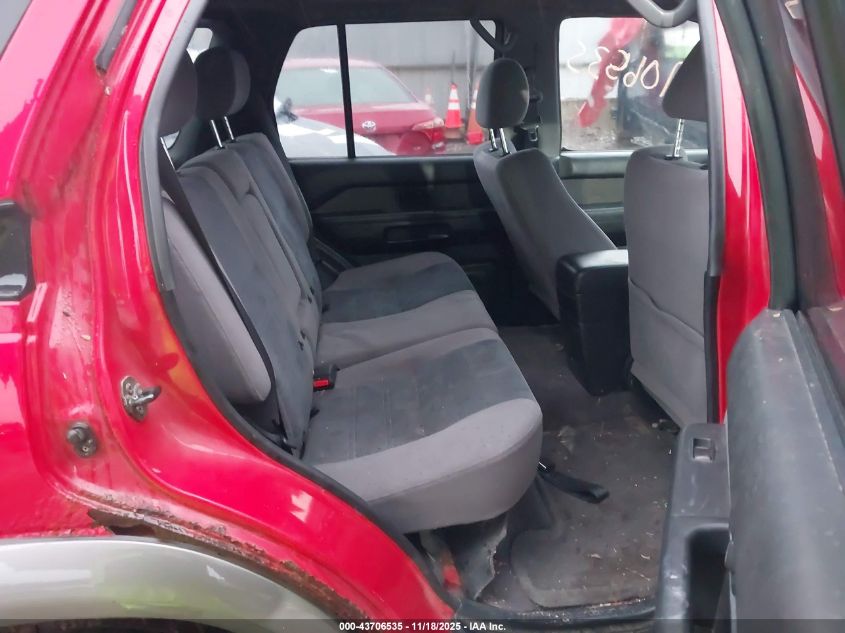 2001 Nissan Pathfinder Se VIN: JN8DR09Y71W607855 Lot: 43706535