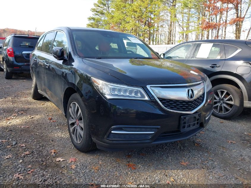 ACURA MDX TECHNOLOGY ACURAWATCH PLUS PACKAGES/TECHNOLOGY PACKAGE