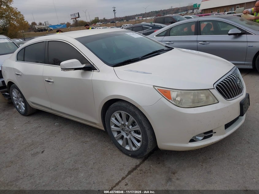 2013 BUICK LACROSSE LEATHER GROUP - 1G4GC5E36DF314093