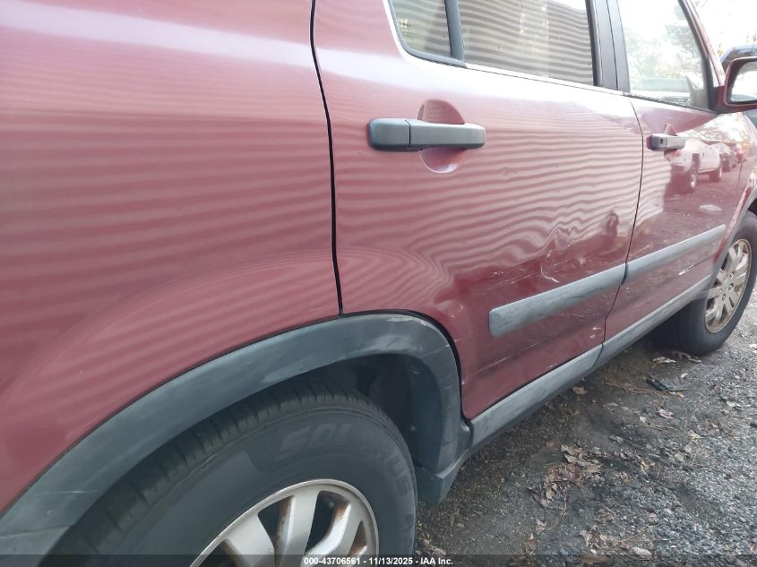 2005 Honda Cr-V Ex VIN: SHSRD788X5U325027 Lot: 43706561