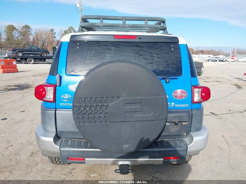 2007 Toyota Fj Cruiser VIN: JTEBU11F370042142 Lot: 43706582