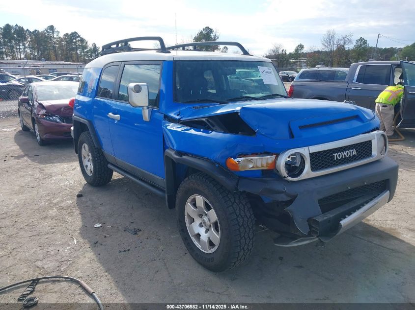 2007 Toyota Fj Cruiser VIN: JTEBU11F370042142 Lot: 43706582