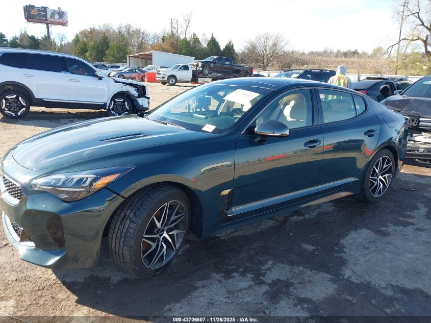 2023 Kia Stinger Gt-Line VIN: KNAE35LD9P6123535 Lot: 43706607
