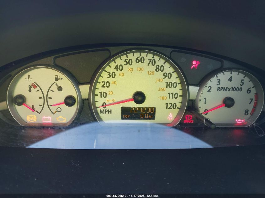 2004 Saturn Ion 3 VIN: 1G8AW12F14Z187321 Lot: 43706612