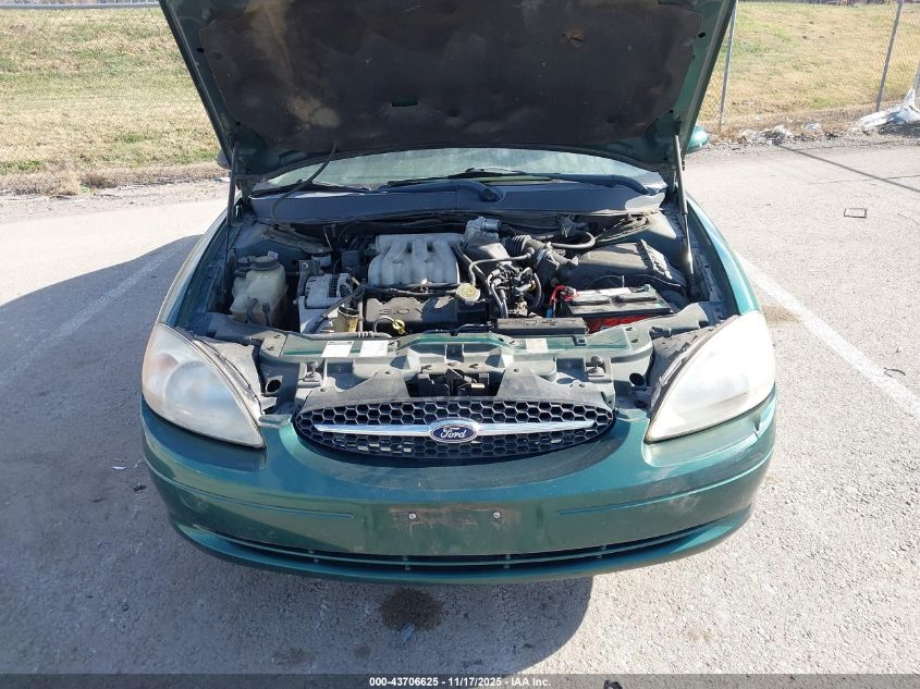 2000 Ford Taurus Se VIN: 1FAFP53U9YA251872 Lot: 43706625