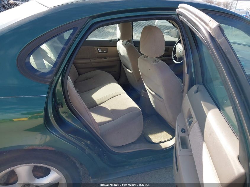 2000 Ford Taurus Se VIN: 1FAFP53U9YA251872 Lot: 43706625