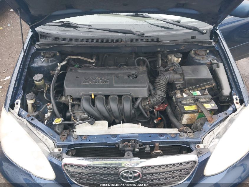 2006 Toyota Corolla Le VIN: 1NXBR32E56Z607114 Lot: 43706643