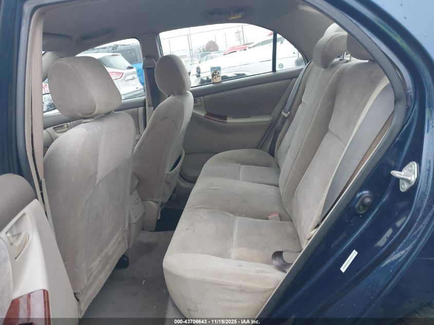 2006 Toyota Corolla Le VIN: 1NXBR32E56Z607114 Lot: 43706643