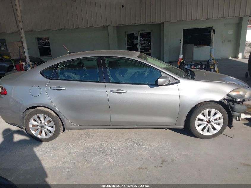 2014 Dodge Dart Sxt VIN: 1C3CDFBBXED866974 Lot: 43706655