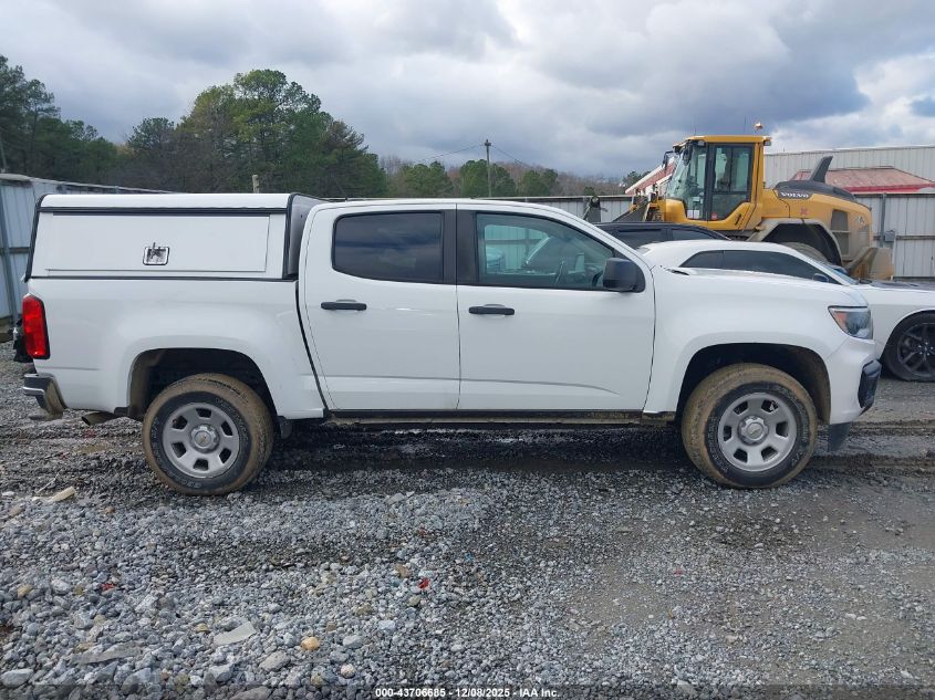 2022 Chevrolet Colorado 4Wd Short Box Wt VIN: 1GCGTBEN1N1119859 Lot: 43706685