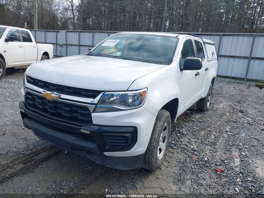 1GCGTBEN1N1119859 2022 CHEVROLET COLORADO photo no. 2