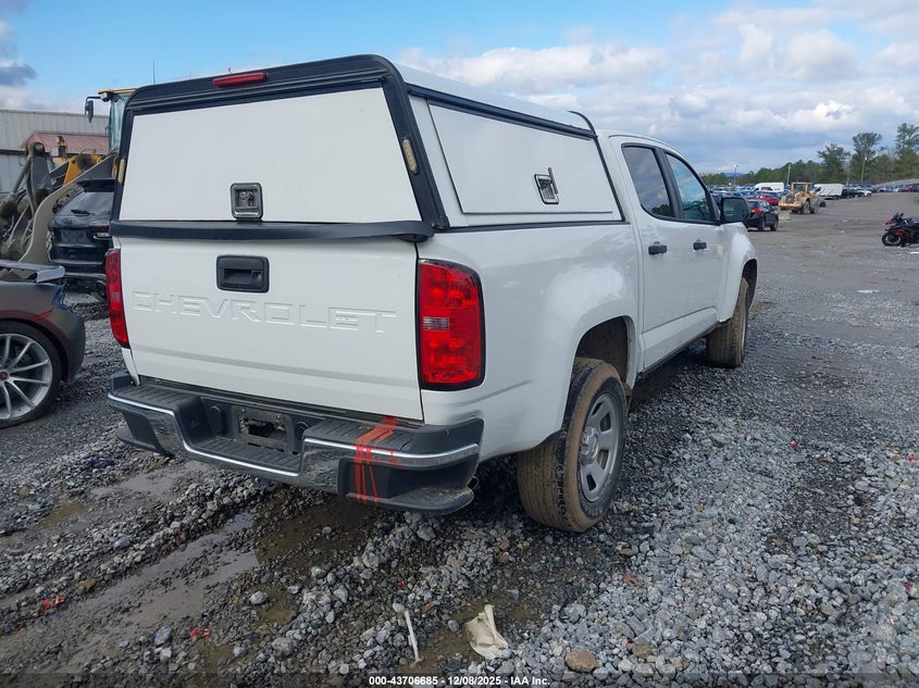 1GCGTBEN1N1119859 2022 CHEVROLET COLORADO photo no. 4
