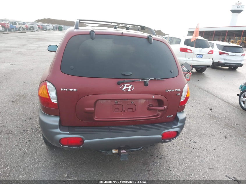 2004 Hyundai Santa Fe Gls VIN: KM8SC73D34U747058 Lot: 43706722