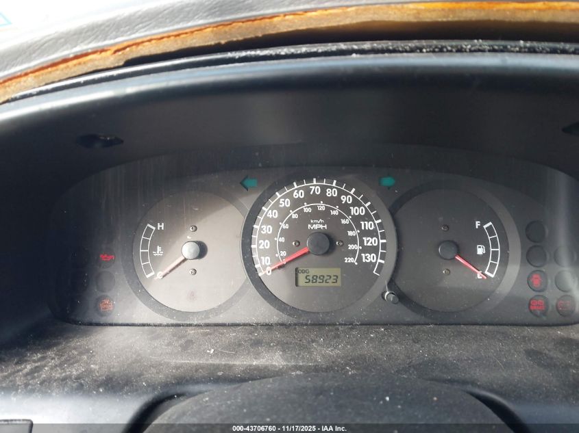 2003 Kia Spectra Ls VIN: KNAFB121035216922 Lot: 43706760