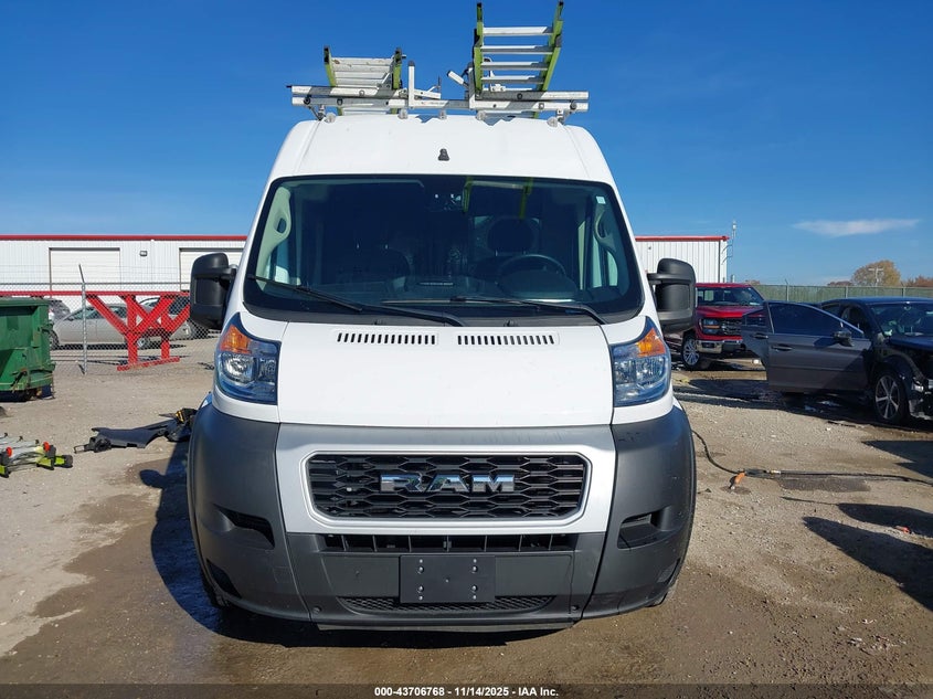 2021 Ram Promaster 1500 High Roof 136 Wb VIN: 3C6LRVBGXME553365 Lot: 43706768