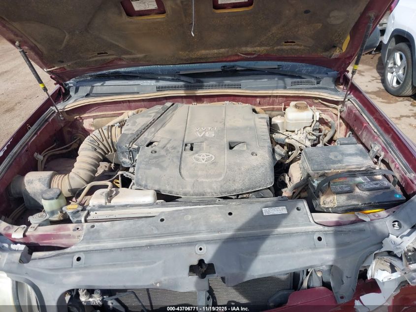 2008 Toyota 4Runner Sr5 V6 VIN: JTEZU14R68K003622 Lot: 43706771