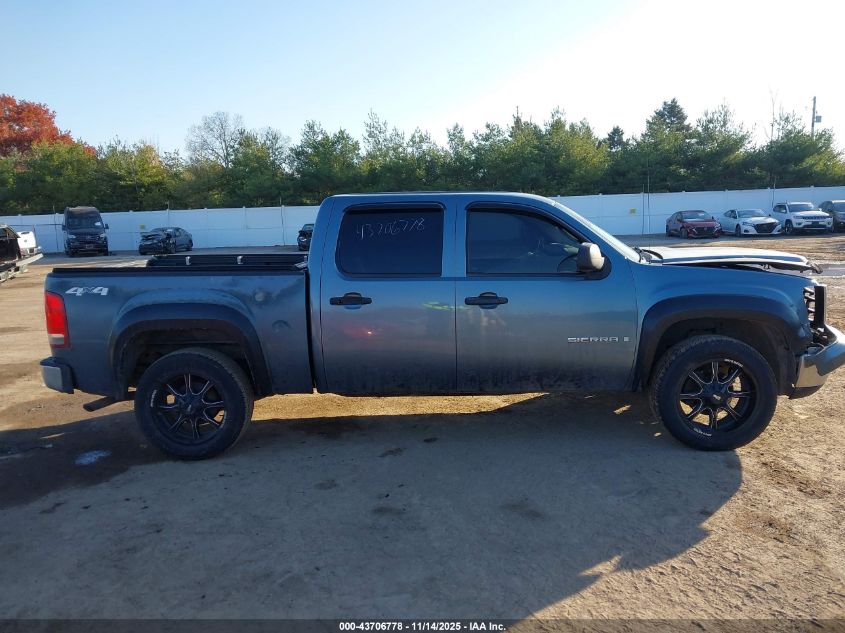 2009 GMC Sierra 1500 Sl/Work Truck VIN: 3GTEK13C69G134175 Lot: 43706778