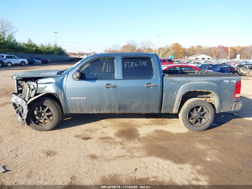2009 GMC Sierra 1500 Sl/Work Truck VIN: 3GTEK13C69G134175 Lot: 43706778