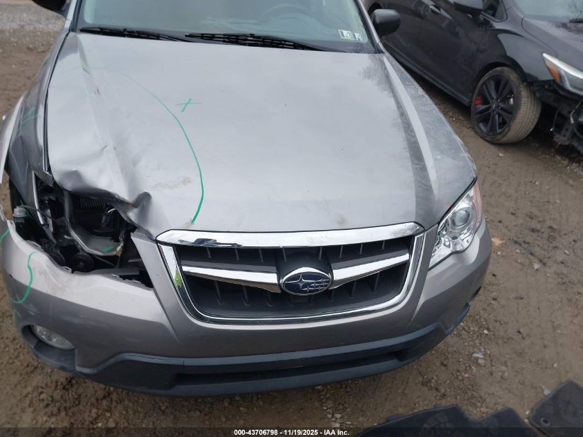 2008 Subaru Outback 2.5I/2.5I L.l. Bean Edition VIN: 4S4BP61C887327910 Lot: 43706798