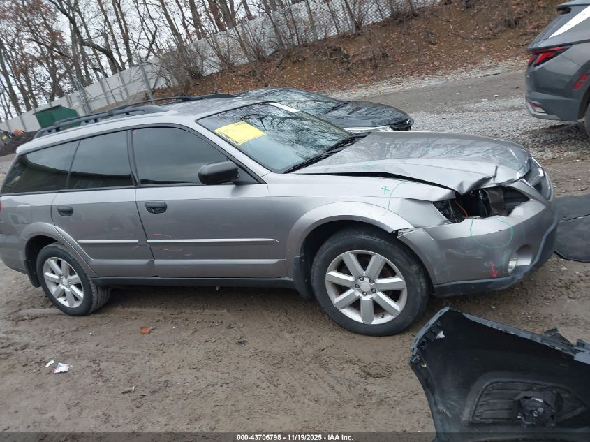 2008 Subaru Outback 2.5I/2.5I L.l. Bean Edition VIN: 4S4BP61C887327910 Lot: 43706798