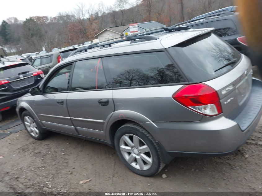 2008 Subaru Outback 2.5I/2.5I L.l. Bean Edition VIN: 4S4BP61C887327910 Lot: 43706798