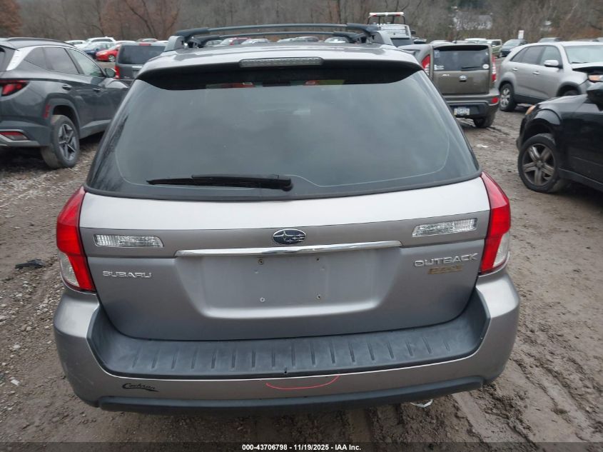 2008 Subaru Outback 2.5I/2.5I L.l. Bean Edition VIN: 4S4BP61C887327910 Lot: 43706798