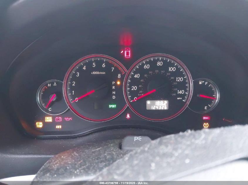 2008 Subaru Outback 2.5I/2.5I L.l. Bean Edition VIN: 4S4BP61C887327910 Lot: 43706798