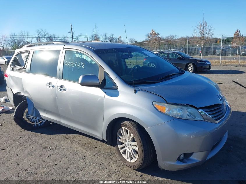 2014 TOYOTA SIENNA XLE V6 8 PASSENGER - 5TDYK3DC2ES415358
