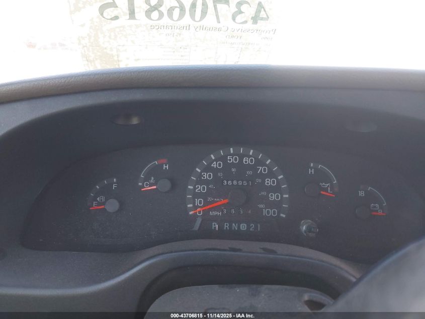 1999 Ford E-150 Commercial/Recreational VIN: 1FTRE1427XHA04486 Lot: 43706815