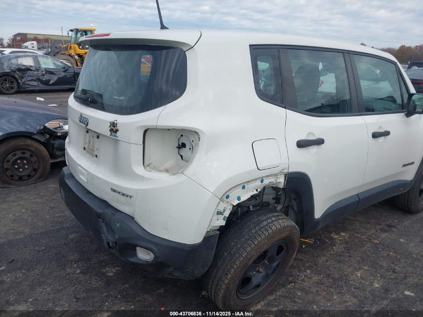 2019 Jeep Renegade Sport 4X4 VIN: ZACNJBAB8KPJ76951 Lot: 43706836
