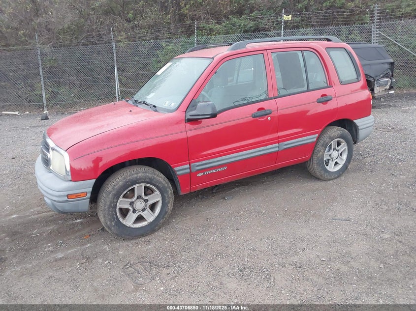 2CNBJ13C736938103 2003 CHEVROLET TRACKER photo no. 2