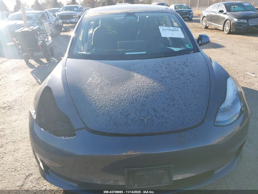 2023 Tesla Model 3 Rear-Wheel Drive VIN: 5YJ3E1EA6PF641705 Lot: 43706865