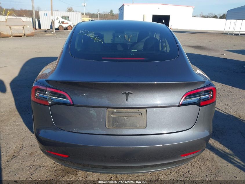 2023 Tesla Model 3 Rear-Wheel Drive VIN: 5YJ3E1EA6PF641705 Lot: 43706865