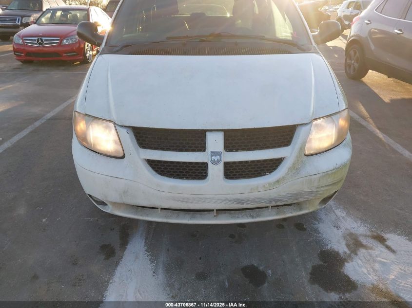2002 Dodge Grand Caravan Es VIN: 2B4GP54L42R594996 Lot: 43706867