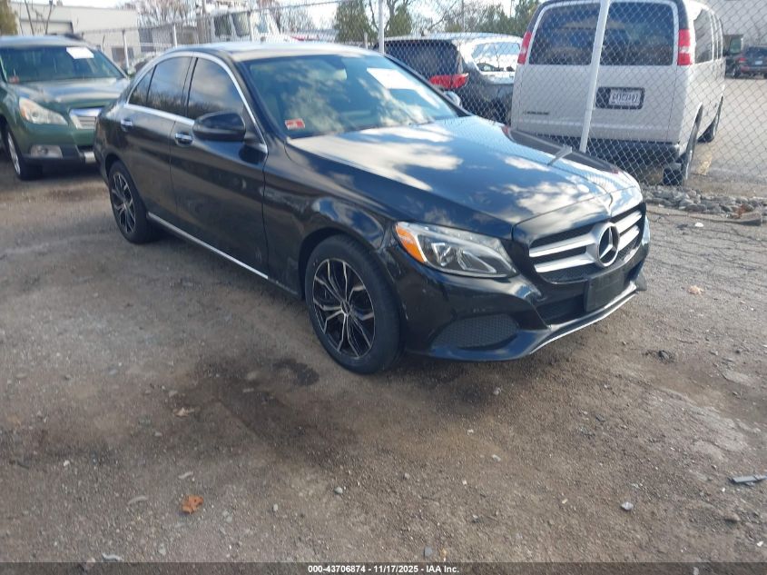 2016 MERCEDES-BENZ C 300 4MATIC - 55SWF4KB5GU114522