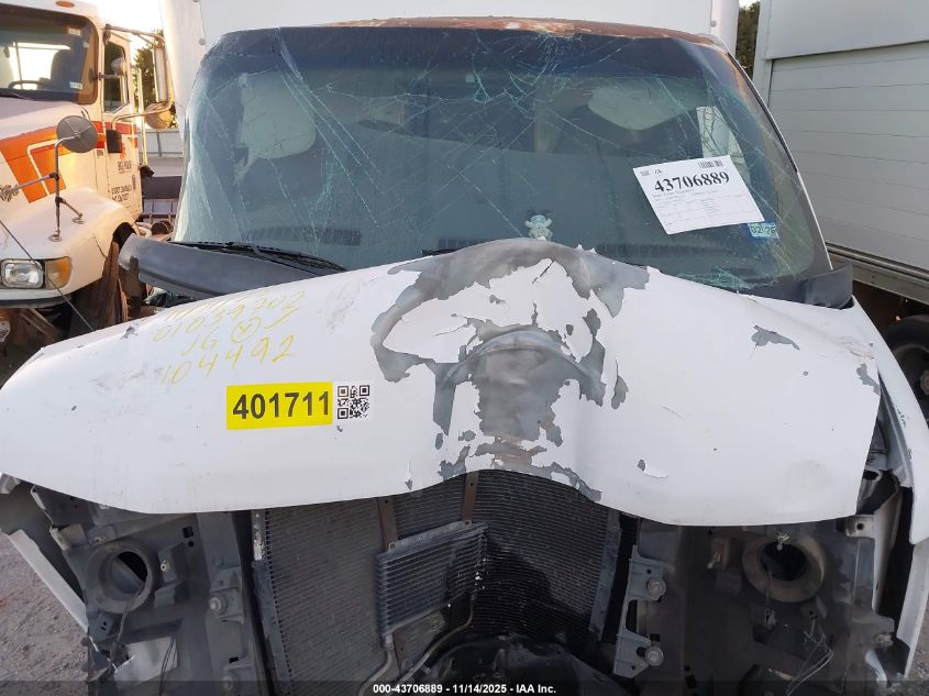 2009 Chevrolet Express Cutaway Work Van VIN: 1GBJG31KX91104492 Lot: 43706889