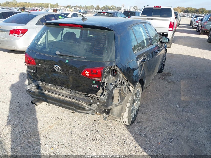 2015 VOLKSWAGEN GOLF TSI SE 4-DOOR - 3VW217AU0FM025385
