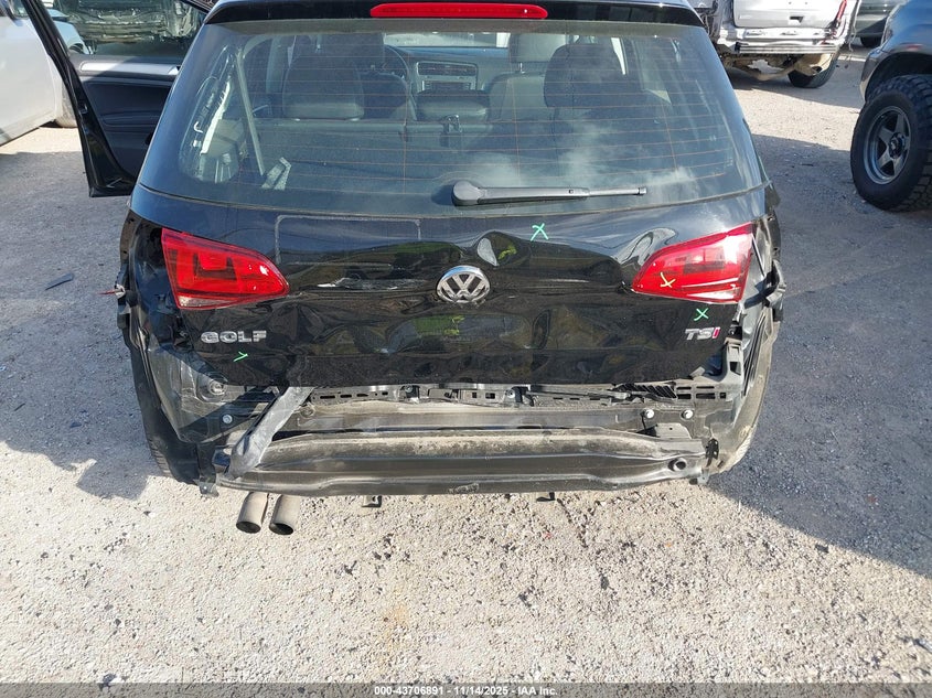 2015 VOLKSWAGEN GOLF TSI SE 4-DOOR - 3VW217AU0FM025385