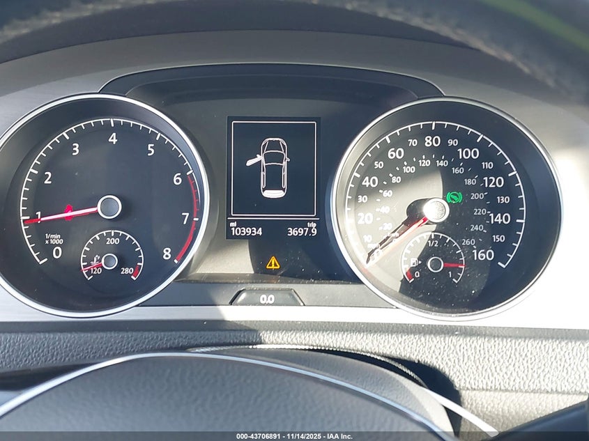 2015 VOLKSWAGEN GOLF TSI SE 4-DOOR - 3VW217AU0FM025385