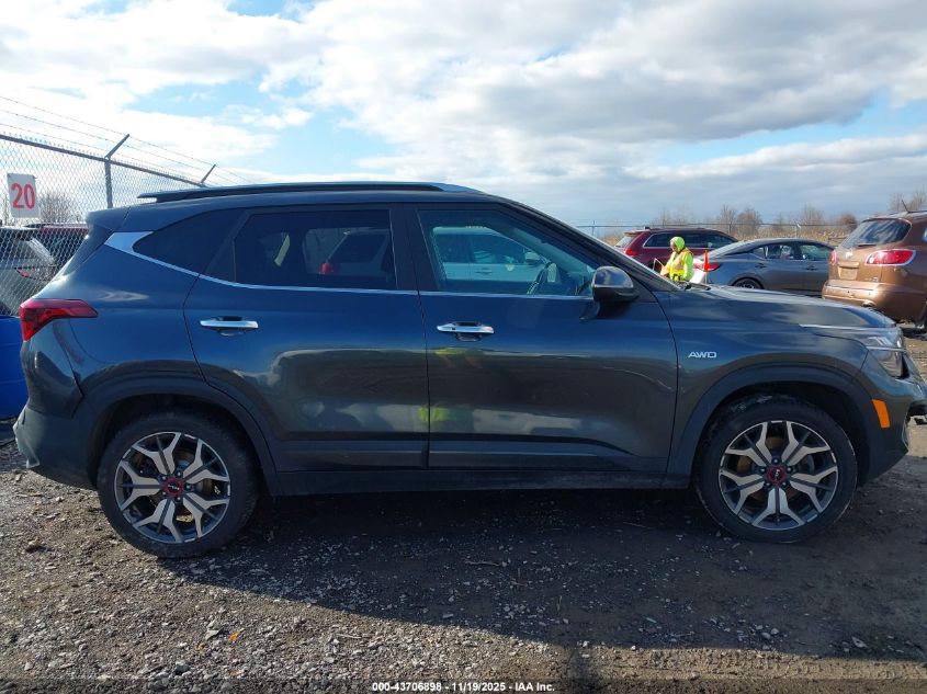 2022 Kia Seltos Sx Turbo VIN: KNDETCA29N7255646 Lot: 43706898