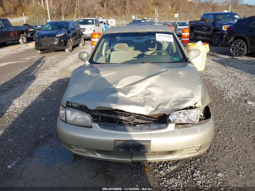 1999 Nissan Altima Gle/Gxe/Se/Se-L/Xe VIN: 1N4DL01D8XC176755 Lot: 43706909